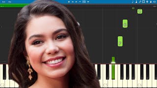 Aulii Cravalho  Live Your Story  Piano Tutorial  Disney Dream Big Princess [upl. by Onaivatco]