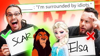 Guess The Disney Quote Challenge [upl. by Isleana808]