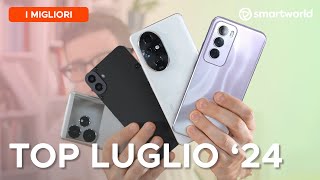 I MIGLIORI SMARTPHONE di luglio 2024 [upl. by Yrovi192]