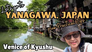 🇯🇵Eng Venice of Japan  Yanagawa River Boat Tour  doc jeans travels [upl. by Kern229]