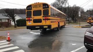 Buses leave with Roosevelt students for Lady Vols versus Lady Bucs game Dec 212018 [upl. by Siulesoj]