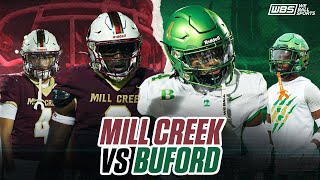 Buford Goes Into the Playoffs ROLLING 🔥  Mill Creek vs 12 Buford Full Game Highlights [upl. by Yennaiv]