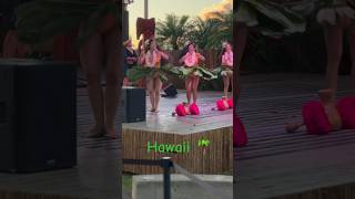 Hula dancing in Hawaii traveltravelbloggertravelvloghawaiihonolululuaupartyhulahuladancer [upl. by Esinaej]