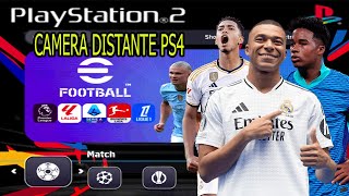 🚨SAIU NOVO PES 2024 OFICIAL PS2 ISO 100 ATUALIZADO PC ANDROID PLAYSTATION 2 [upl. by Yelsa524]