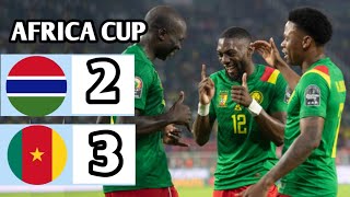 Gambia vs Cameroon 23 Africa Cup 2024 Breaking News [upl. by Levinson103]