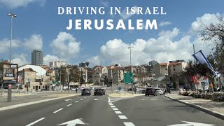 The weekend in Jerusalem Driving in Israel 2022 [upl. by Ailam]