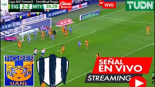 Tigres vs Monterrey En Vivo  Partido Hoy Tigres Vs Rayadas En Vivo  Ver Femenil Semifinal vuelta [upl. by Illona]