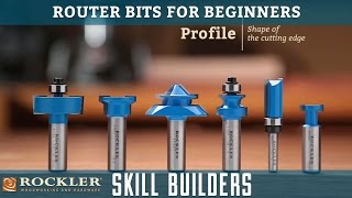 Router Bits for Beginners  Rockler Skill Builders [upl. by Schaefer]