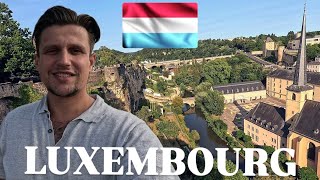 Inside the RICHEST Country of the World  Luxembourg Travel Vlog [upl. by Hpotsirhc]