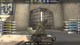 Fnatic 4 AWP setup vs EnVyUs  ESL Colonge Grand Finals 2015 [upl. by Golding]