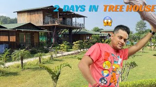 2 DAYS IN TREE HOUSE😱  KYA MAST JGHA HAI  TRIP IDEAS  Deepesh Yadav  vlog lI [upl. by Avitzur]