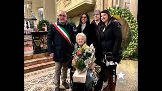 Parona buon compleanno a Rosa Leocata 100 anni domenica 8 dicembre 2024 [upl. by Elreath]