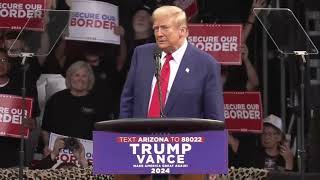 Trump News Today Full Speech President Trump in Prescott Valley AZ trump news shorts fpy [upl. by Hendrickson]