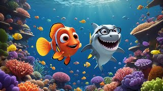 Baby Shark Doo Doo Doo with BebefinnㅣKids Song CompilationㅣBebefinn Nursery Rhymes Shark Adventure [upl. by Delano111]