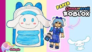 Paper Blind Bag Cinnamoroll Roblox  Karakternya Comel Bingitss   Goduplo TV [upl. by Anoiuq]