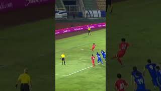 Oʻtkir Yusupov penaltini qaytardi dramatik baxs like football penalty shimoliy Koreya [upl. by Axel]