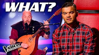 The most SURPRISING INSTRUMENTS on The Voice [upl. by Justicz]