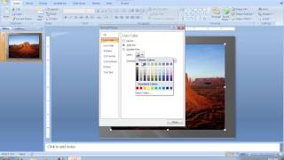 How to Add PowerPoint 2007 Borders [upl. by Rats]