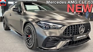 All NEW Mercedes AMG CLE 53 Coupe 2024  FIRST LOOK exterior amp interior [upl. by Fernand]