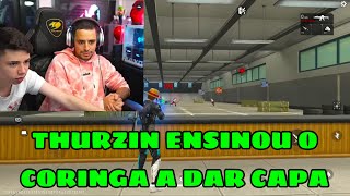 CORINGA VOLTOU PRO FREE FIRE E PEDIU PRO THURZIN COLOCAR A SENSI DELE NO EMULADOR [upl. by Hesketh]