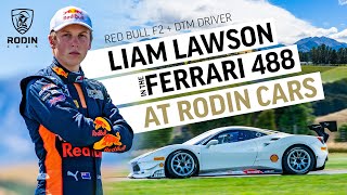 Red Bull F2 Driver Liam Lawson  Rodin Cars amp the Ferrari 488 Challenge [upl. by Aihsal]