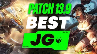 The BEST Junglers For All Ranks On Patch 139  Season 13 Tier List League of Legends [upl. by Obeded]