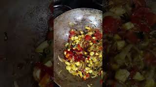 Fried rice recipe 🫶testyfoodonTablerecipe viraltrendingshorts foodieslover cooking shorts [upl. by Ativ]