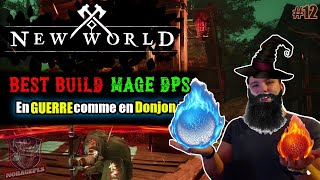 3 Best Build MAGE DPS for PVP et PVE Gantelet de Glace et Baton de feu  New World Tuto 12 [upl. by Cousins]