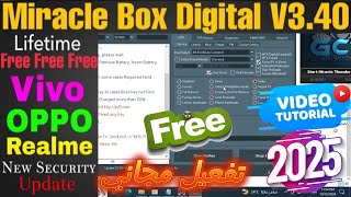 Activate Miracle Box Digital V340 for Free  FRP Bypass Flashing Unlocking amp More 2025 Update [upl. by Zysk284]