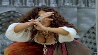 HUNCHBACK OF NOTRE DAME 1997  Esmeralda Dance Salma Hayek [upl. by Reinald]