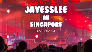 JAYESSLEE IN SINGAPORE  5 OCT 2024 [upl. by Engdahl]