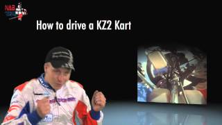 How to drive a KZ2 Kart ENGLISH TUTORIAL Part 1 [upl. by Sitrik]