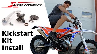 Beta Kick Start Kit Install  2022 Beta XTrainer 300  AB21192  2018 Xtrainer amp 182019 2stroke [upl. by Ulund700]