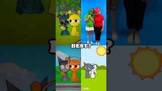 Friendship is beautiful  Simon amp Sky incredibox animation sprunki memes shorts [upl. by Warthman]