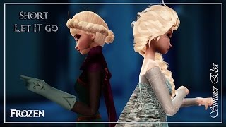 MMD  Frozen Let It Go By Elsa Beautiful Song short  60 fps [upl. by Hilleary]