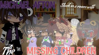 Michael Afton Stuck in a Room with the Missing Children Afton Family Gacha Club FNaFxGC Remake [upl. by Saraiya]