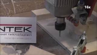 Maintek CNC  Rölyef Figür Çalışması [upl. by Almap357]