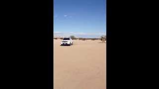 DOING DONUTS IN A NISSAN FRONTIER [upl. by Selrhc182]