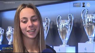 ATHENEA DEL CASTILLO Renueva Con El Real Madrid Femenino Hasta 2028 [upl. by Ide]