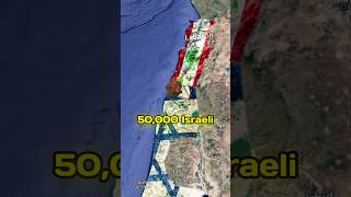 50000 Israeli Troops vs Hezbollah The Unstoppable Standoff on Lebanons Border isreal [upl. by Bohlen]