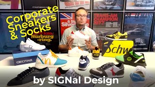 Corporate Sneakers amp Socks by SIGNal Design [upl. by Ardnalac]