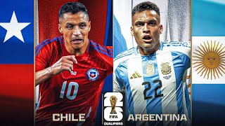 Argentina Vs Chile  Highlights football FIFA World Cup 2026 qualifier all goals amp highlights [upl. by Reneta]