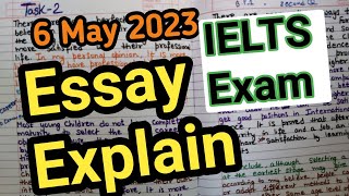 IELTS WRITING Task2 tips  to what extent Agree or Disagree ielts essay ieltsexam2023 ielts essay [upl. by Aisiat]