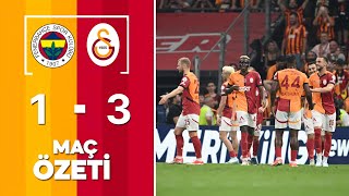 Fenerbahçe Galatasaray MAÇ ÖZETI  Türkiye Kupası 202425 [upl. by Arrotal]