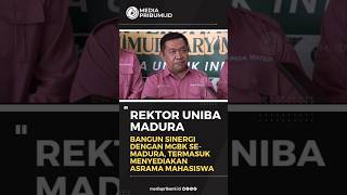 Keterangan Rektor Uniba Madura Menuju PMB 2025 unibamadura [upl. by Henriques446]