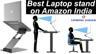 Best Laptop stand in India  Urban Kings Laptop Riser Nulaxy Laptop stand alternative [upl. by Nicola]