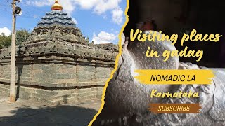 Visiting Places  Gadag  karnataka My First Solo Trip [upl. by Zurciram]