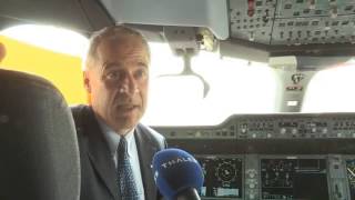 Insights of the Airbus flight test chief pilot on the Thaless A350900 cockpit [upl. by Matheson]