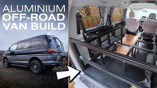 Small OffRoad Camper Van Conversion Using Aluminium [upl. by Kevina]