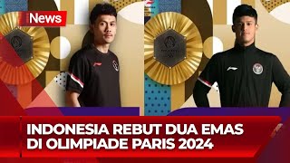 Indonesia Rebut Dua Emas di Olimpiade Paris 2024  iNews Pagi 0908 [upl. by Gilliam]